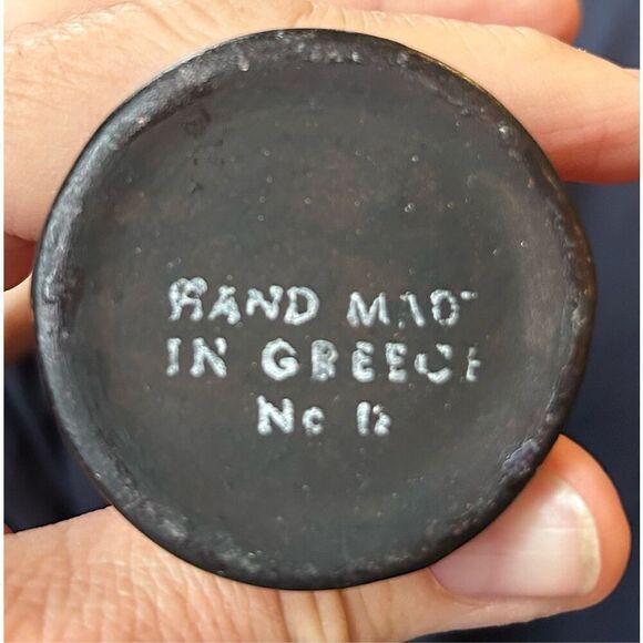 Hand Made Vintage Greek Urn (From Greece) - Picture 6 of 6